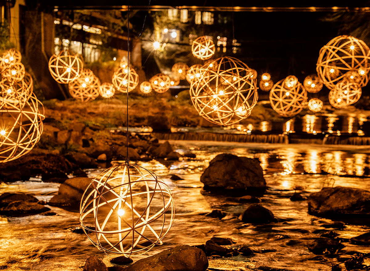 黒川温泉湯あかり画像