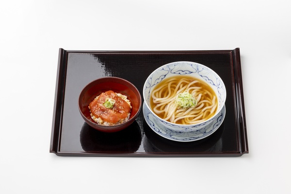 【一汁一膳】ミニASOサーモン漬け丼