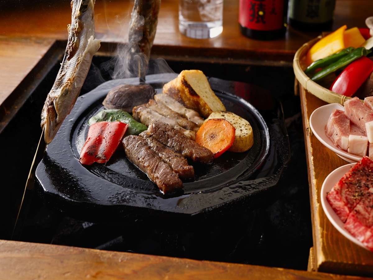 溶岩焼き
