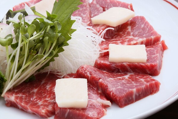 （事前決済のみ）【料理グレードUP】熊本名産「上馬刺し」付きプラン